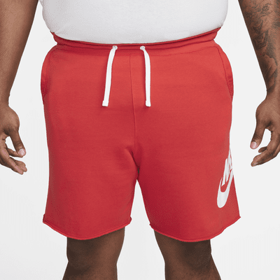 Nike Club Alumni Herenshorts van sweatstof