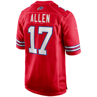Jersey de fútbol americano Game para hombre NFL Buffalo Bills (Josh Allen)