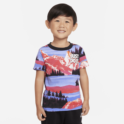 Nike Snowscape Printed Tee Toddler T-Shirt