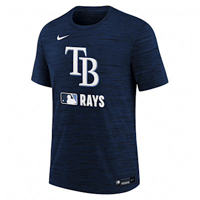 Tampa Bay Rays Authentic Collection Velocity Big Kids’ Nike Dri-FIT MLB T-Shirt