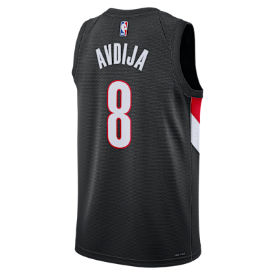 Deni Avdija Portland Trail Blazers Icon Edition Men's Nike Dri-FIT NBA Swingman Jersey