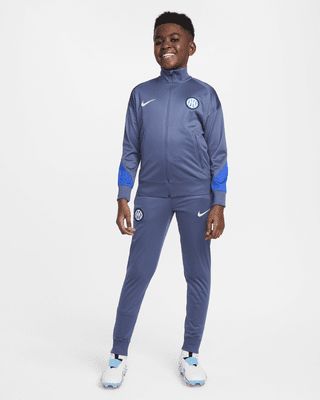 Inter Milan Strike Older Kids' Nike Dri-FIT Football Knit Tracksuit ...