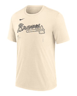 Мужская футболка Atlanta Braves Wordmark Nike MLB