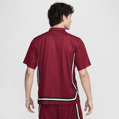 เสื้อบาสเก็ตบอลแขนสั้นผู้ชาย Dri-FIT Nike DNA Crossover