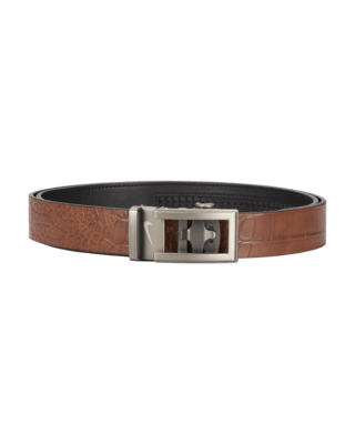 Мужские  Nike Custom-Fit Croco Golf Belt With Ultralight Buckle