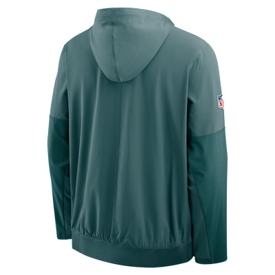 Chamarra Nike de la NFL de medio cierre con gorro para hombre Philadelphia Eagles Well Rounded Anorak
