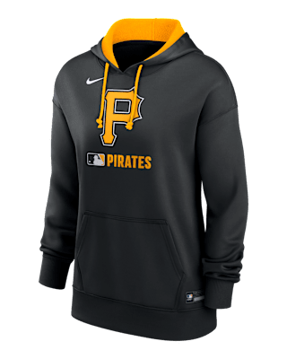 Женское худи Pittsburgh Pirates Authentic Collection Nike Therma MLB Pullover Hoodie