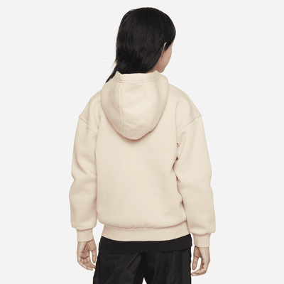 Nike Sportswear Club Fleece Oversize-Hoodie mit durchgehendem Reißverschluss (ältere Kinder)