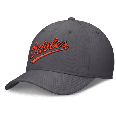 Gorra Nike Dri-FIT de la MLB para hombre Baltimore Orioles Swoosh