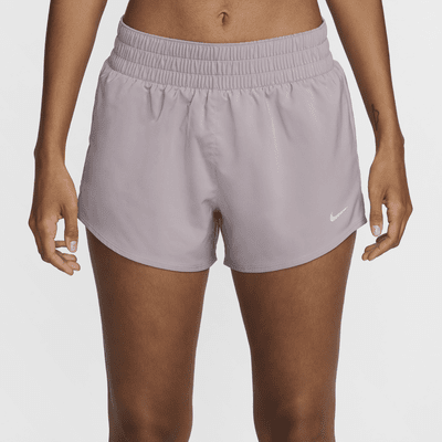 Nike One Women's Dri-FIT Mid-Rise 3" Brief-Lined Shorts