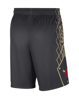 2017-2018 Chicago Bulls City Edition Shorts Nike Swingman Size Large W/  Pockets