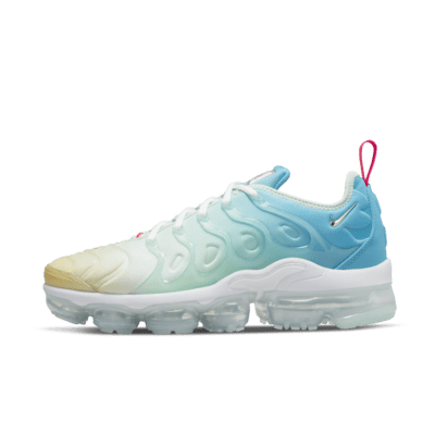 nike vapormax plus blue and green