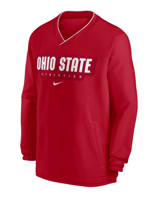 Nike Men’s Ohio State Buckeyes Varsity Long Sleeve Windbreaker…