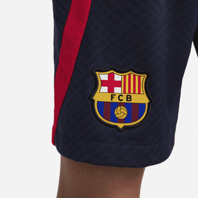 Shorts de fútbol Nike Dri-FIT para niños talla grande FC Barcelona Strike