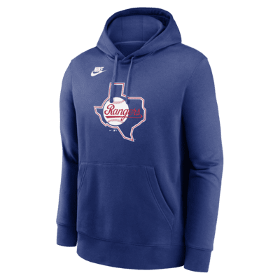 Texas Rangers Cooperstown Logo Men’s Nike MLB Pullover Hoodie