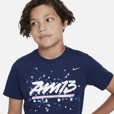 Playera de fútbol Nike para niño talla grande Alex Morgan