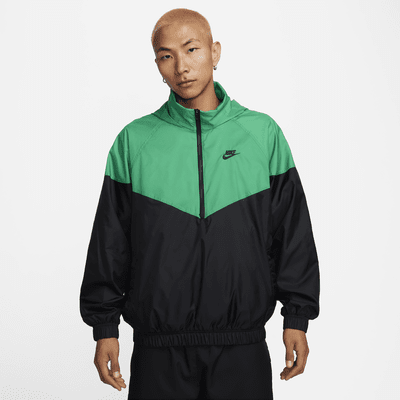 Chaqueta Harrington verde de Nike Club
