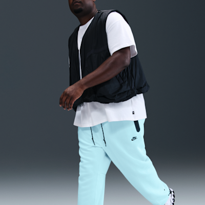 Pants de tejido Fleece con dobladillo abierto para hombre Nike Tech