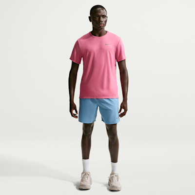 Playera de correr de manga corta Dri-FIT UV para hombre Nike Miler