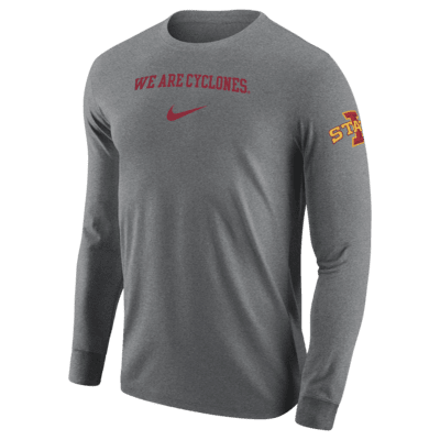 Iowa State Men's Nike College Long-Sleeve T-Shirt. Nike.com