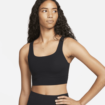 Nike Zenvy Women's Light-Support Padded Longline Sports Bra. Nike UK