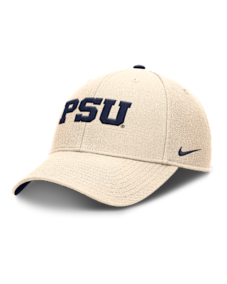 Мужские  Penn State Primetime Rise Nike Dri-FIT College Trucker Adjustable Hat