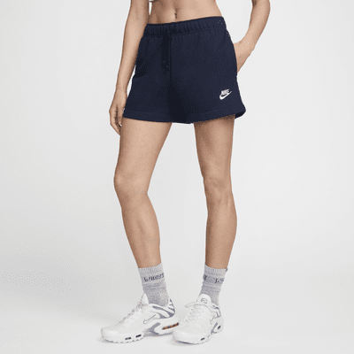 Shorts de tiro medio para mujer Nike Sportswear Club Fleece