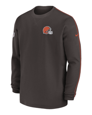 Мужские  Cleveland Browns Sideline Coach Men’s Nike NFL Long-Sleeve Top