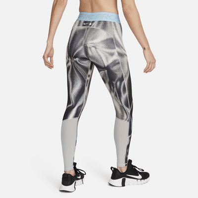 Leggings de tiro medio de largo completo estampados para mujer Nike Pro