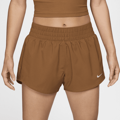 Nike Dri-FIT One Women's Mid-rise 8cm (approx.) Brief-Lined Shorts