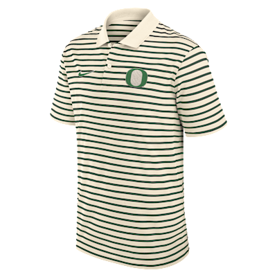 Oregon Striped Men's Nike Dri-FIT College Polo