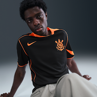 Camisola Camisola de futebol Replica Nike Dri-FIT do terceiro equipamento Stadium Total 90 Corinthians 2025/26 para homem