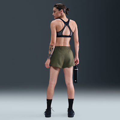 Nike One Women's Dri-FIT Mid-Rise 8cm (approx.) Brief-Lined Shorts