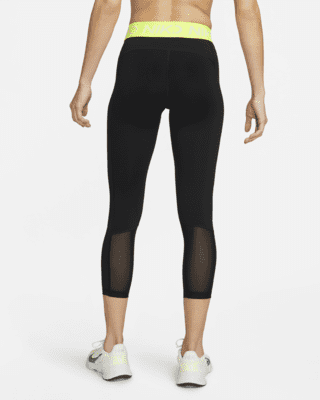 Amigo zona profesional Leggings con paneles de malla cropped de tiro medio para mujer Nike Pro  365. Nike.com