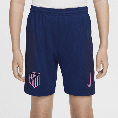 Atlético Madrid 2024/25 Stadium Derde Nike Dri-FIT replicavoetbalshorts voor kids