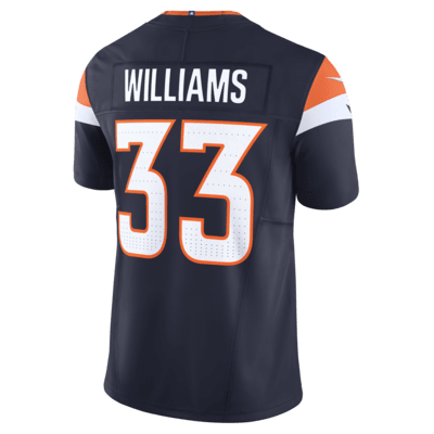 Javonte Williams Denver Broncos Men's Nike Dri-FIT NFL Limited Football Jersey