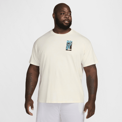 T-shirt de basquetebol Max90 Nike para homem