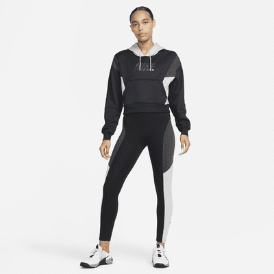de Error Generacion Nike Therma-FIT All Time Sudadera con capucha de entrenamiento y diseño Color  Block - Mujer. Nike ES