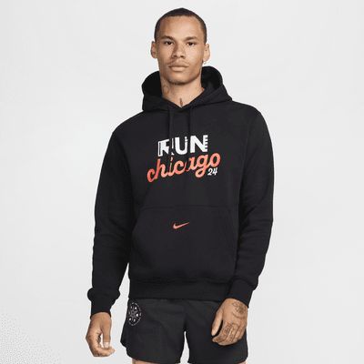 Sudadera con gorro sin cierre de tejido Fleece para hombre Nike Club