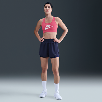 Bra deportivo de media sujeción para mujer Nike Swoosh
