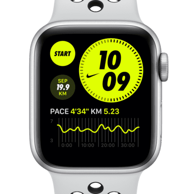 Apple Watch Series 6 Nike GPS 44mm シルバー-