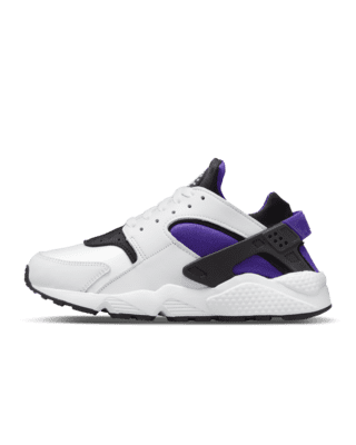 nike huarache women black white