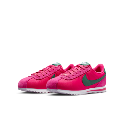 Tenis para niños grandes Nike Cortez Textile