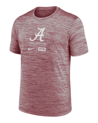 Мужская футболка Alabama Crimson Tide Campus Center Block Velocity Nike Dri-FIT College