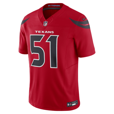 Jersey de fútbol americano Nike Dri-FIT de la NFL Limited para hombre Will Anderson Jr. Houston Texans