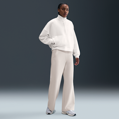 Playera Dri-FIT oversized de medio cierre para mujer Nike 24.7 ImpossiblySoft