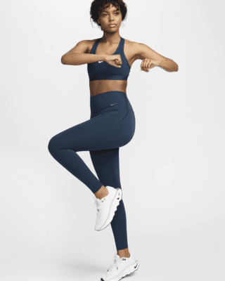 Женские тайтсы Nike Universa Medium-Support High-Waisted Full-Length Leggings with Pockets