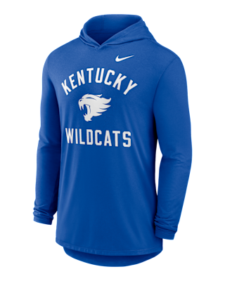 Мужская футболка Kentucky Campus Arch Nike Dri-FIT College Long-Sleeve Hooded