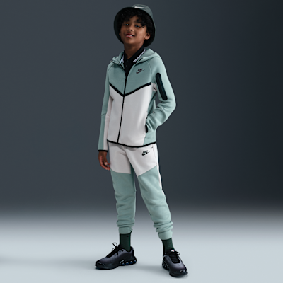 Felpa con cappuccio e zip a tutta lunghezza Nike Sportswear Tech Fleece - Ragazzo/a