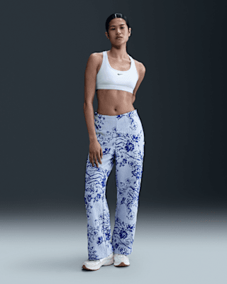 Nike Sportswear Collection Women's Mid-Rise Jacquard Tracksuit Bottoms